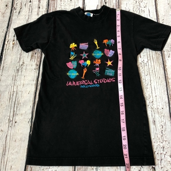 Vintage 90s Universal Studios Hollywood KIDS Shirt - Picture 6 of 14
